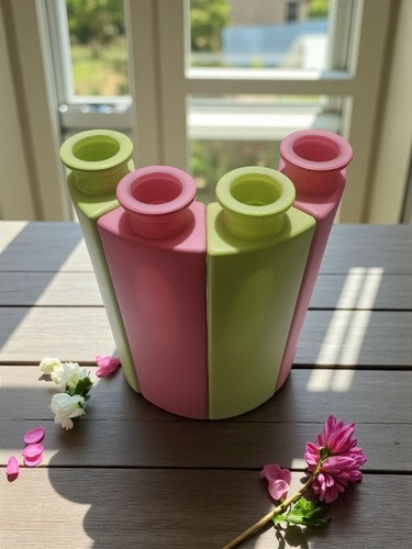 Ikea tall glass bottle - ikea, 8"