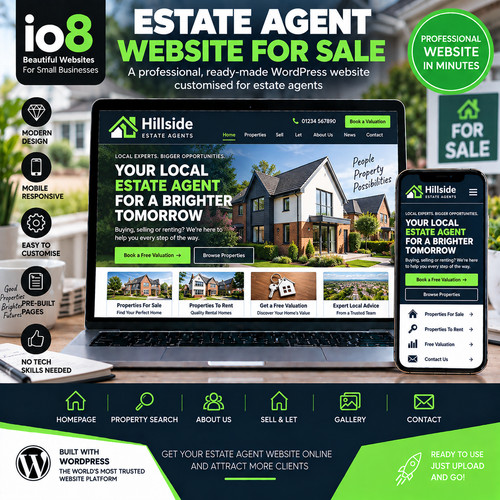 Estate agent website - estate, –