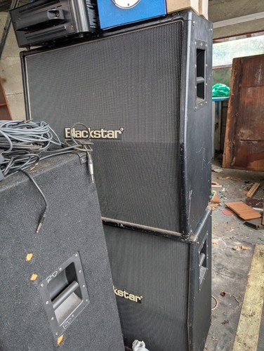 Black star guitar cab - star,