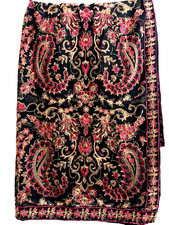kashmiri embroidery wool shawl