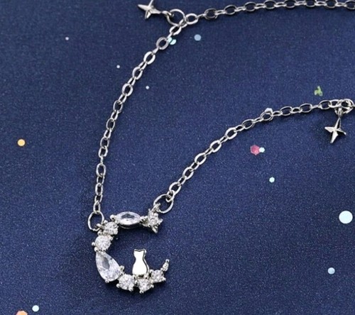 Women moon star - moon, pendant