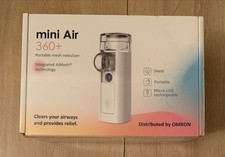 OMRON Mini Air 360+ Portable Mesh Nebuliser Brand New Sealed