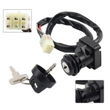 Ignition Key Switch for Suzuki LTA400 Eiger King Quad 500 LT-A750 2002-24