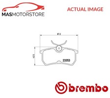 BRAKE PADS SET BRAKING PAD