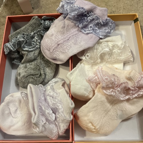 Cute frilly socks cabbage - socks,