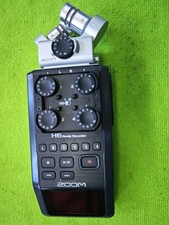 Zoom H6 Handy Recorder 6-Track Portable with Two Microphones, accessories & case