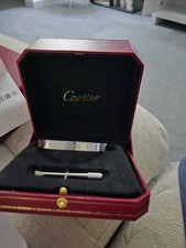 Cartier Love Bangle White Gold