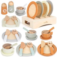 Wooden Tea Set for Toddlers 1