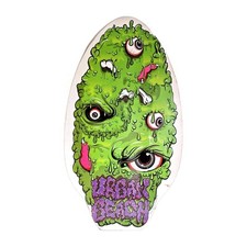 Urban Beach Vintage Skateboard Baseboard Alien Slime Eyes 90s Deadstock Deck