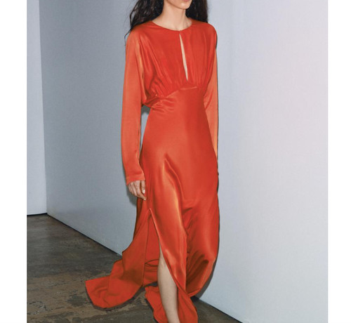 Zara satin batwing sleeve - zara,