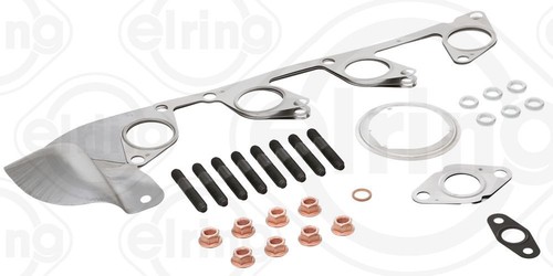 Turbo mounting gasket set for - turbo,