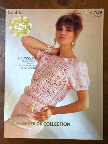 Sirdar 7109 knitting - , pattern