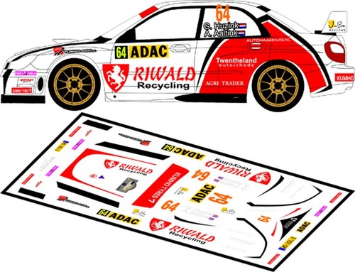 Decals subaru impreza wrc - decals,