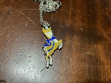 BABYCHAM NECKLACE CHAMOIS FAWN