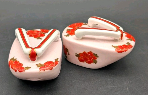 Vintage japanese geisha clog - geisha,