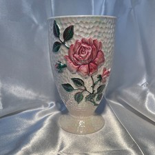 Vintage Maling Floral Lustre