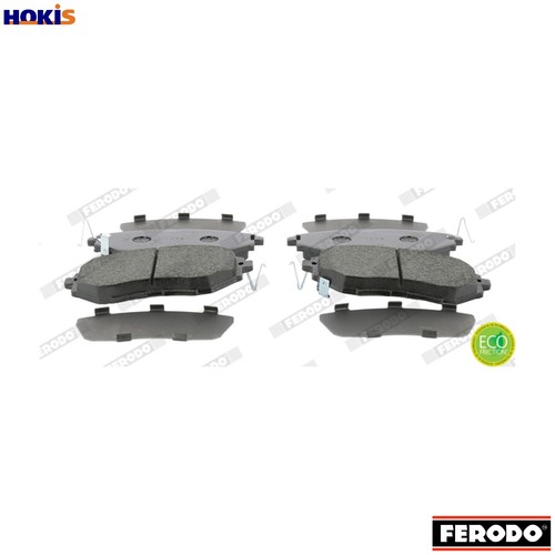 Brake pad set disc - set,