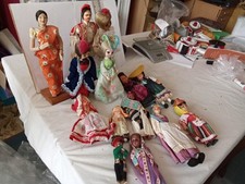 Vintage Costume Dolls Tourist
