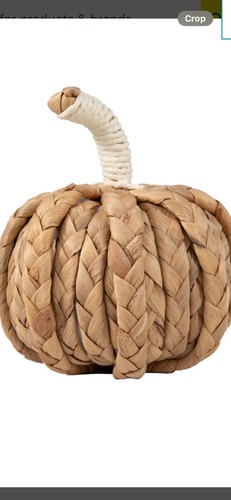 Small wicker pumpkin - small,