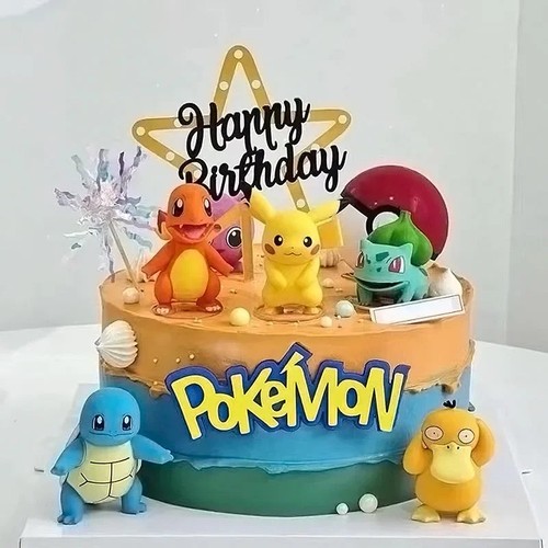 Pcs set pokemon cake - 13,