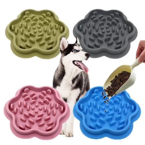 Round green silicone slow - round,