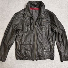 Superdry brad leather jacket - superdry,