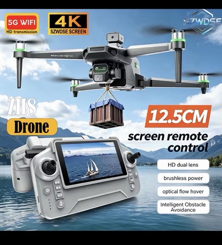 Professional drone dual - 4k,
