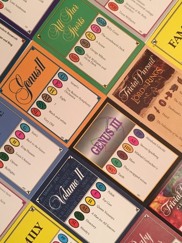 2600 trivial pursuit - cards, (18