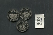 Lot of 3 One Crown coins  of