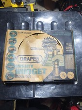 Vintage boxed Draper mighty midget Pistol Grease Gun with cartridges collectable