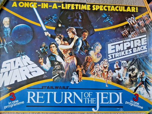 Quad original poster - original, star