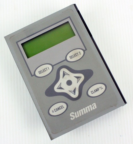 Summa dc4 keypad and - and, display