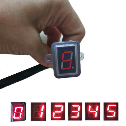 12v motorcycle red led - motorcycle, digital