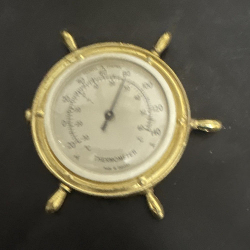 Ship wheel style aneroid - wheel,