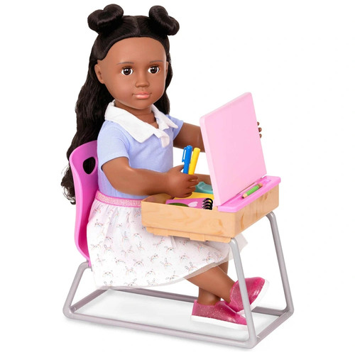 School desk and supplies our - school,