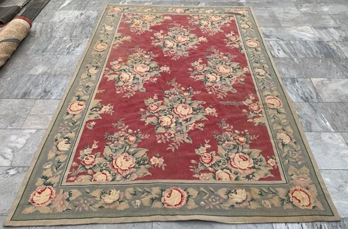 5x8 vintage french aubusson - 5x8,