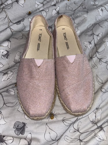 Toms canvas espadrilles - toms, pink