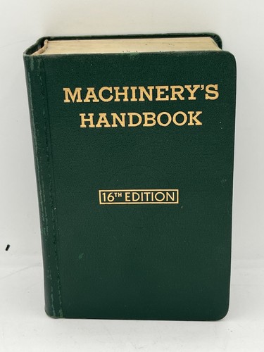 1959 machinery handbook 16th - 1959,