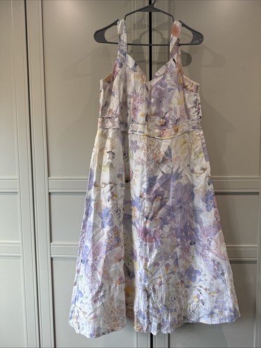 Libra linen blend summer midi - linen,