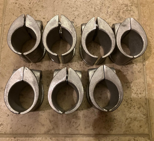 Two part aluminium - claw, cleats