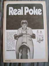Lambretta Grand Prix 200 - Original Lambretta Clothing Promotional Sales Poster 