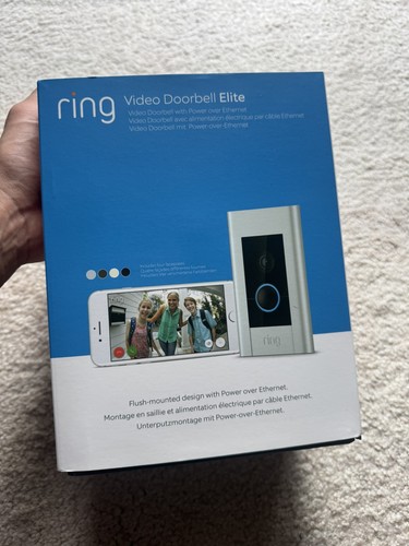 Ring video doorbell elite - video,