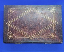 wooden Book Shaped Trinket Box