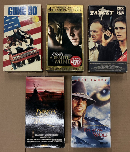 Vcr tapes lot movies vhs - tapes,