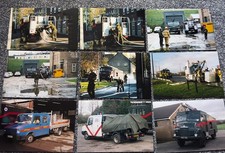 Green Goddess etc 2002 Fire Strike - 18 Fire Engine Photographs Job Lot