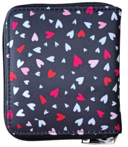 Girls heart print - girls, wallet