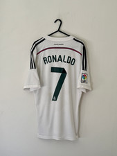 Original Authentic Real Madrid Home Shirt 2014/15 Ronaldo 7 (M)
