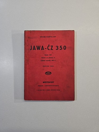 Jawa 350 list of spare - jawa,