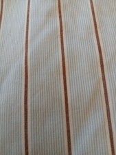 RH Baby Blue Striped Blackout Curtain Panel 50 X 84
