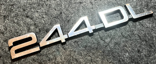 Vintage volvo 244dl metal - vintage, car